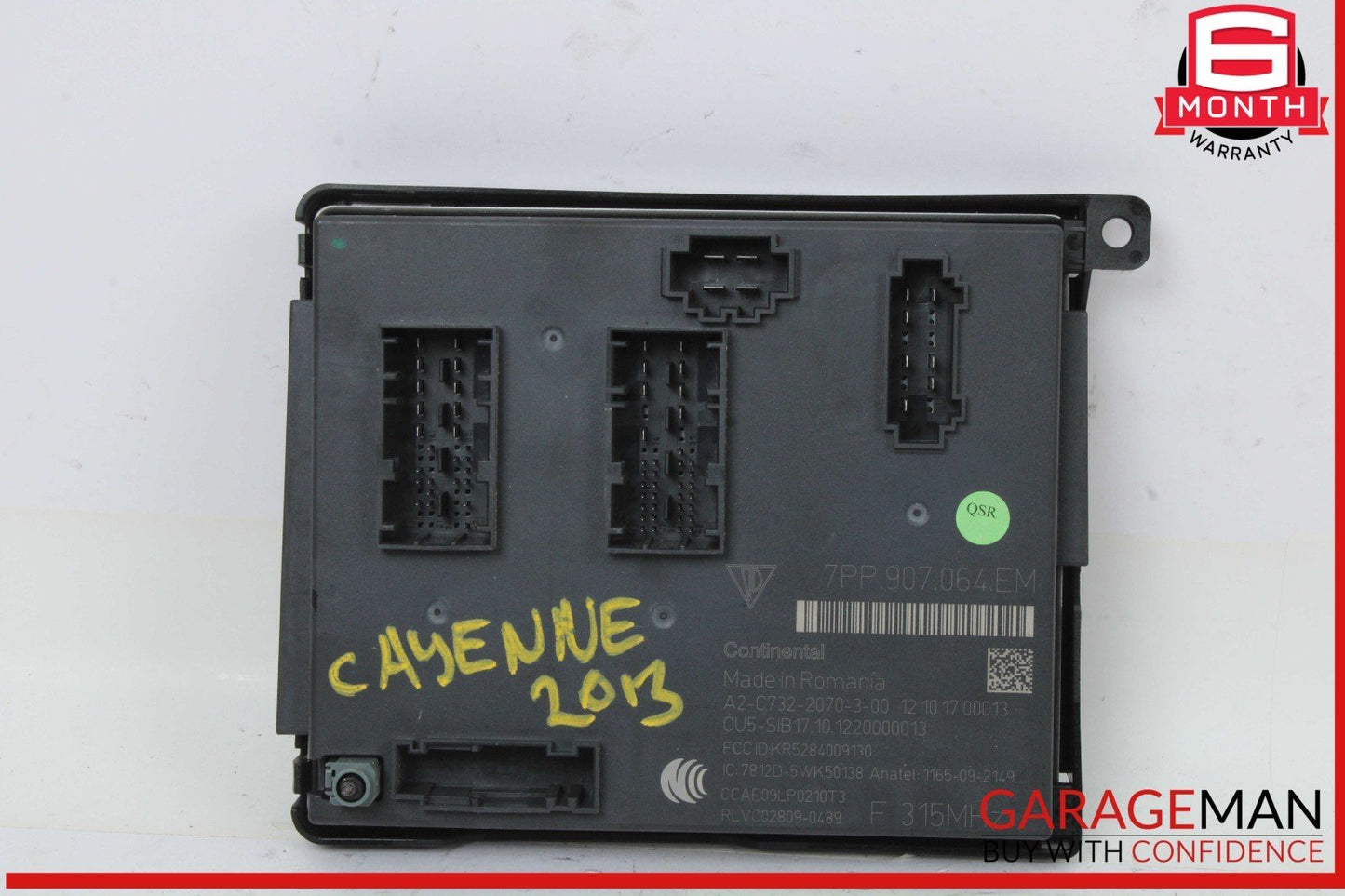 12-24 Porsche Cayenne 958 AWD Front BCM BCU Body Control Module Unit OEM