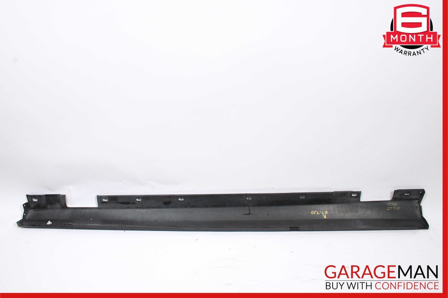 08-14 Mercedes W204 C300 Base Left Side Rocker Skirt Molding Panel Cover Black