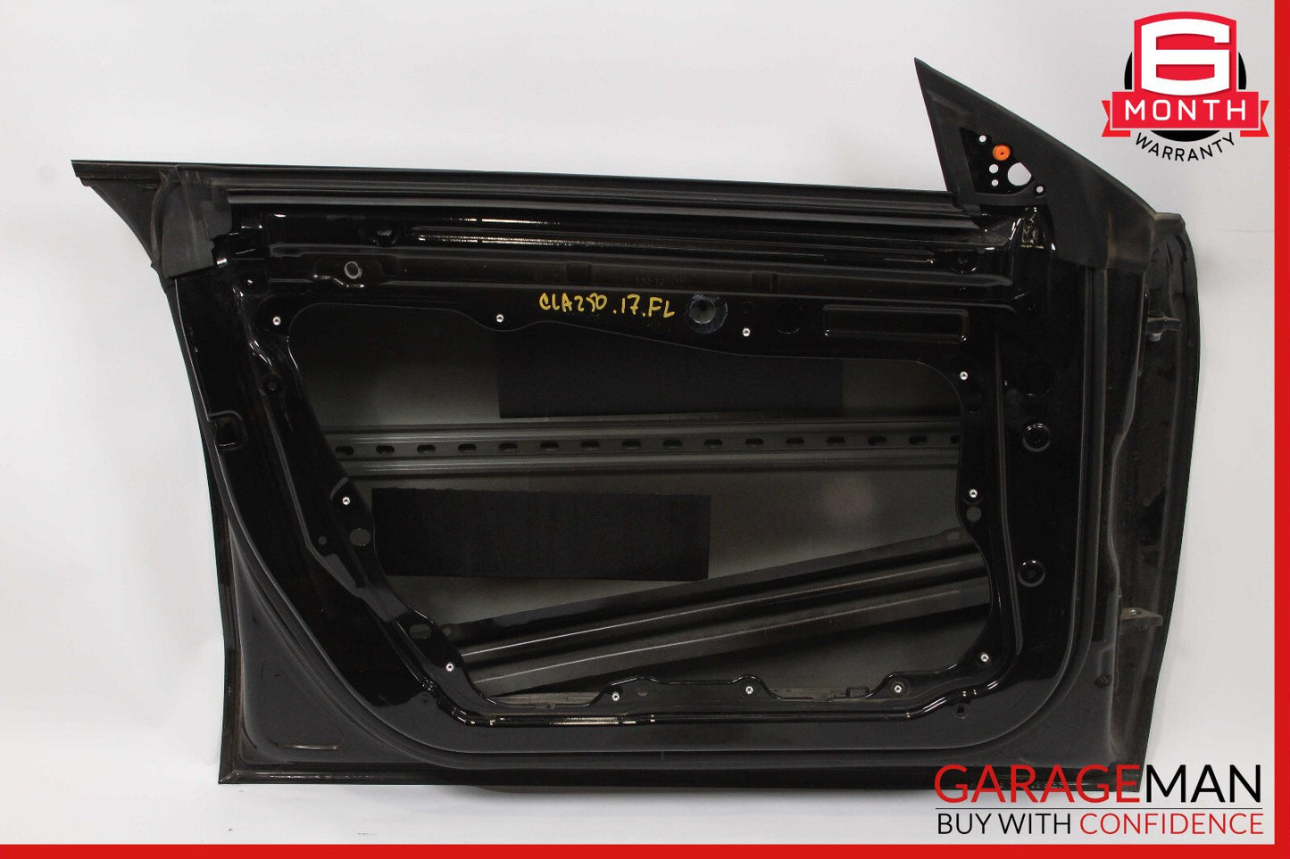 14-18 Mercedes W117 CLA250 Front Left Side Exterior Door Shell Panel Black OEM