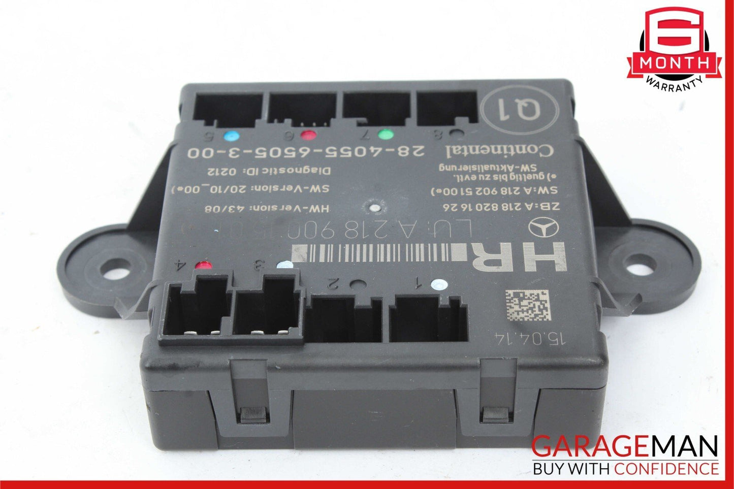 08-18 Mercedes W204 C250 CLS550 Rear Right Side Door Control Module Unit OEM