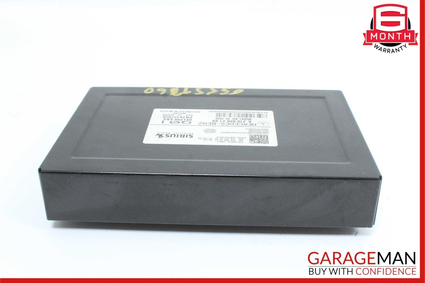 07-14 Mercedes W219 CLS550 SLK350 Sirius Satellite Radio Module Receiver OEM