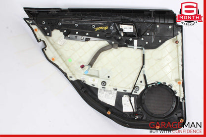 08-14 Mercedes W204 C300 Sedan Rear Right Passenger Side Door Panel Cover Black