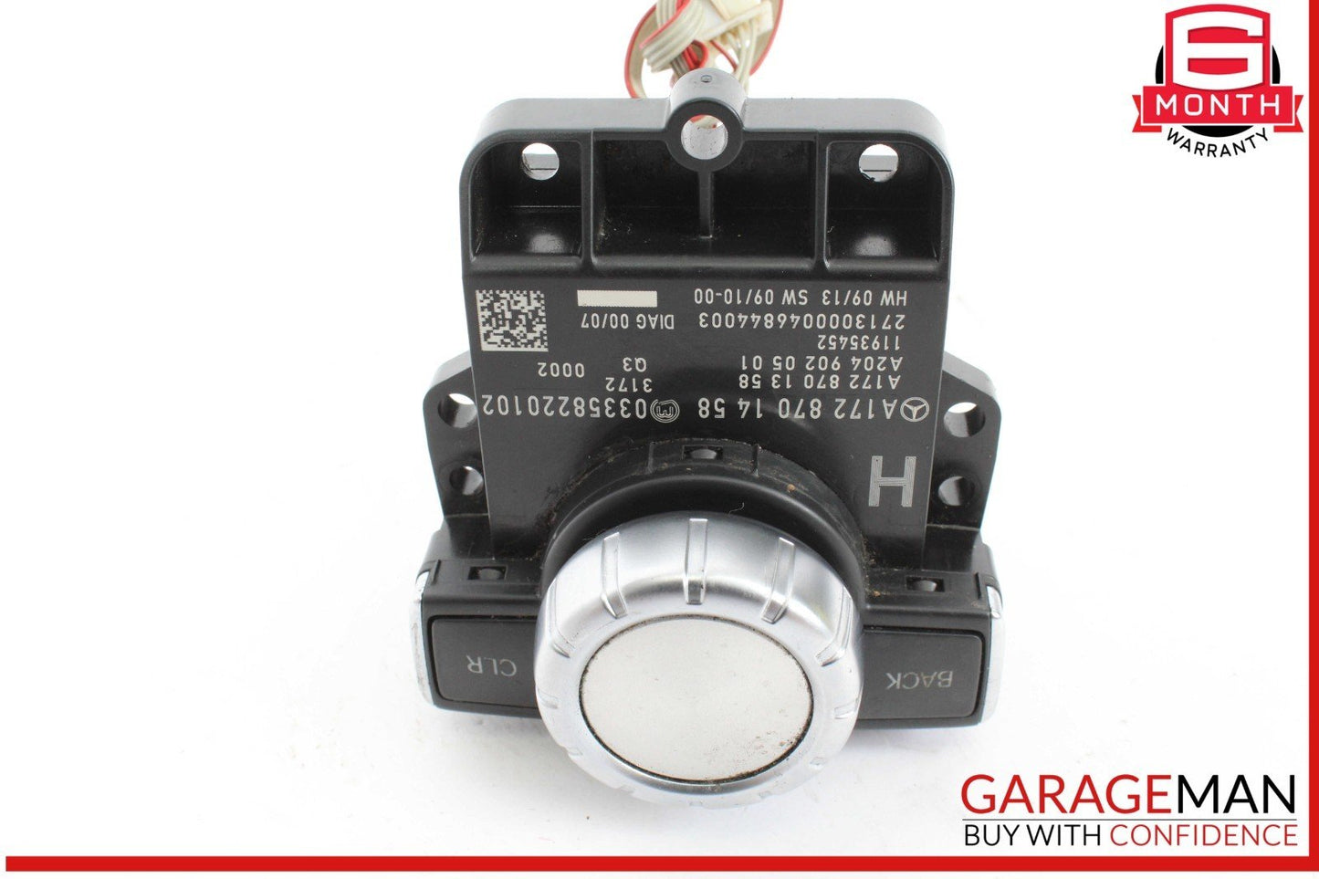12-16 Mercedes W218 CLS550 Console Head Unit Controller Knob Multi Switch OEM