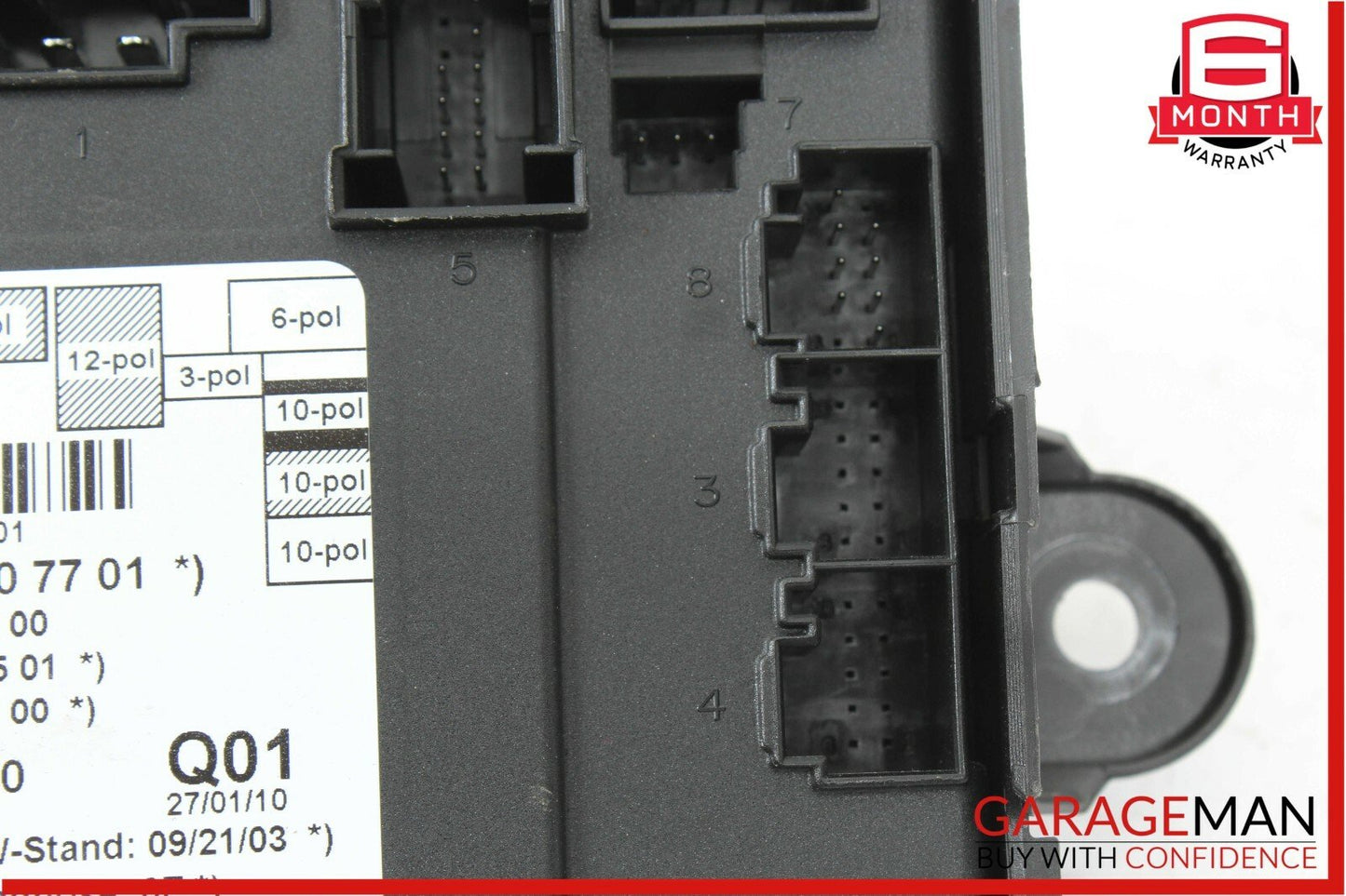10-13 Mercedes W221 S550 S63 AMG Rear Right or Left Side Door Control Module OEM