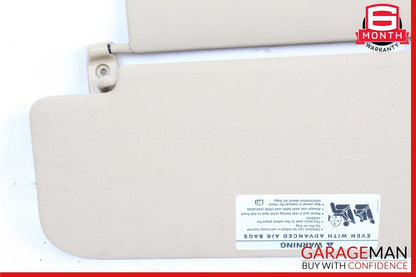 06-12 Mercedes ML350 GL450 Front Right Side Sun Visor Sunvisor Shade Brown