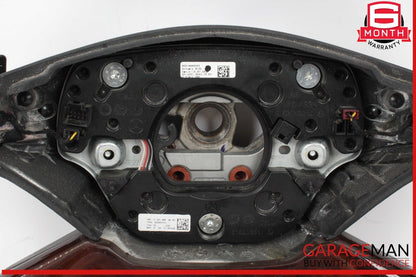 10-14 Mercedes W221 S550 S600 Steering Wheel w/ Paddle Shifters Black Wood OEM