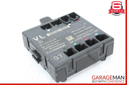 08-17 Mercedes W204 C250 Front Left Side Door Control Module 2129006318 OEM