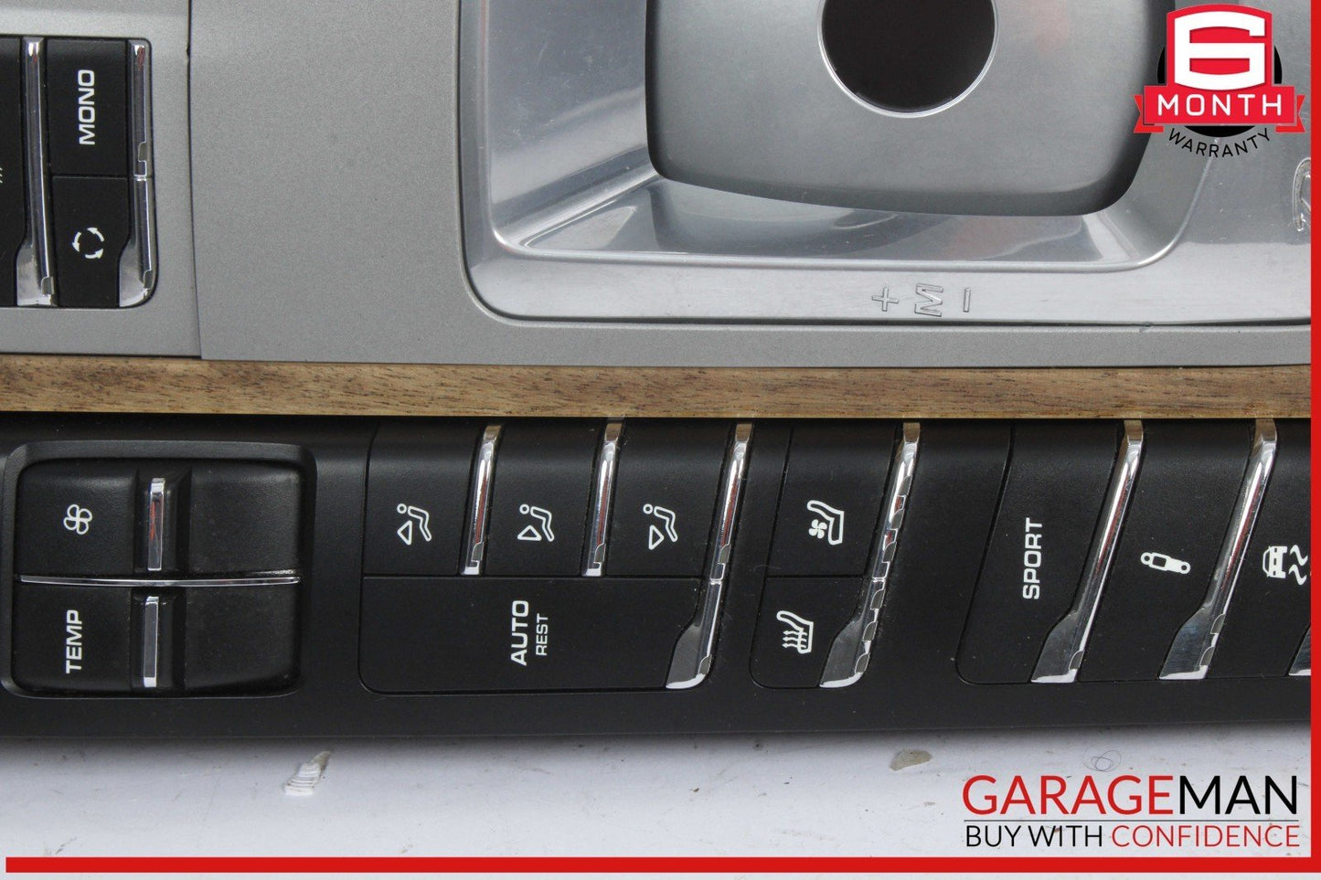 10-16 Porsche Panamera S 970 Front AC A/C Air Conditioning Climate Control Panel