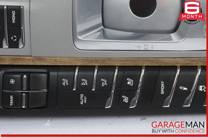 10-16 Porsche Panamera S 970 Front AC A/C Air Conditioning Climate Control Panel
