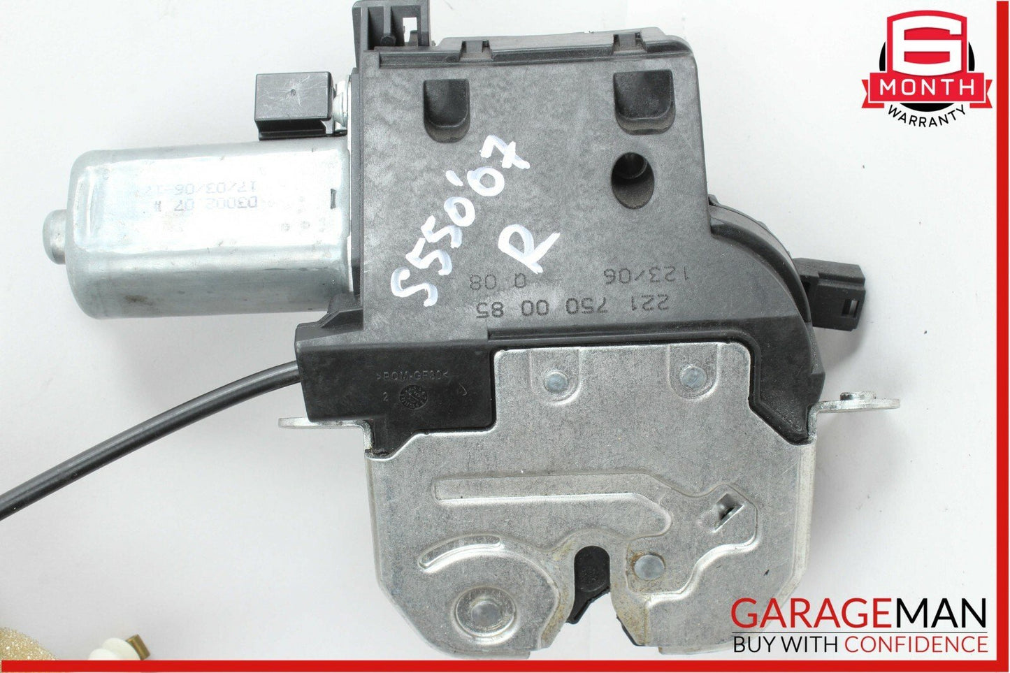 07-13 Mercedes W221 S550 CL550 Rear Trunk Lid Latch Lock Actuator 2217500085 OEM