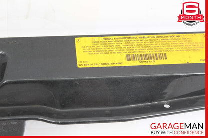 90-02 Mercedes R129 500SL SL500 SL320 300SL Upper Radiator Support Tie Bar OEM