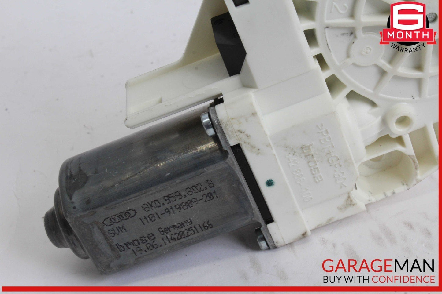 11-18 Porsche Cayenne 958 Front Right Passenger Side Window Regulator Motor OEM