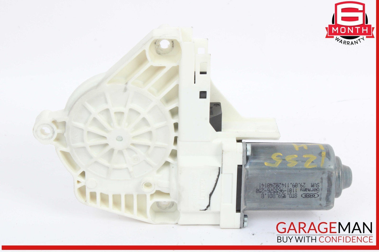 09-16 Audi S5 A5 A4 Front Left Driver Side Door Window Regulator Motor OEM