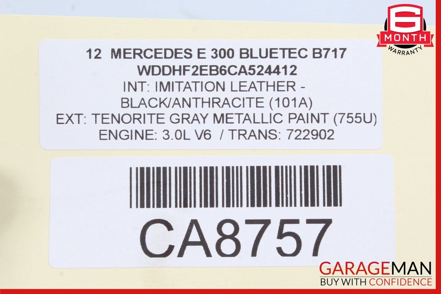 08-18 Mercedes W212 E350 GLK350 Front Right Side Door Control Module Unit OEM