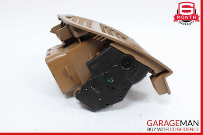 07-14 Mercedes W221 S550 CL600 Front Right Dash A/C Air Vent Trim Grille Brown