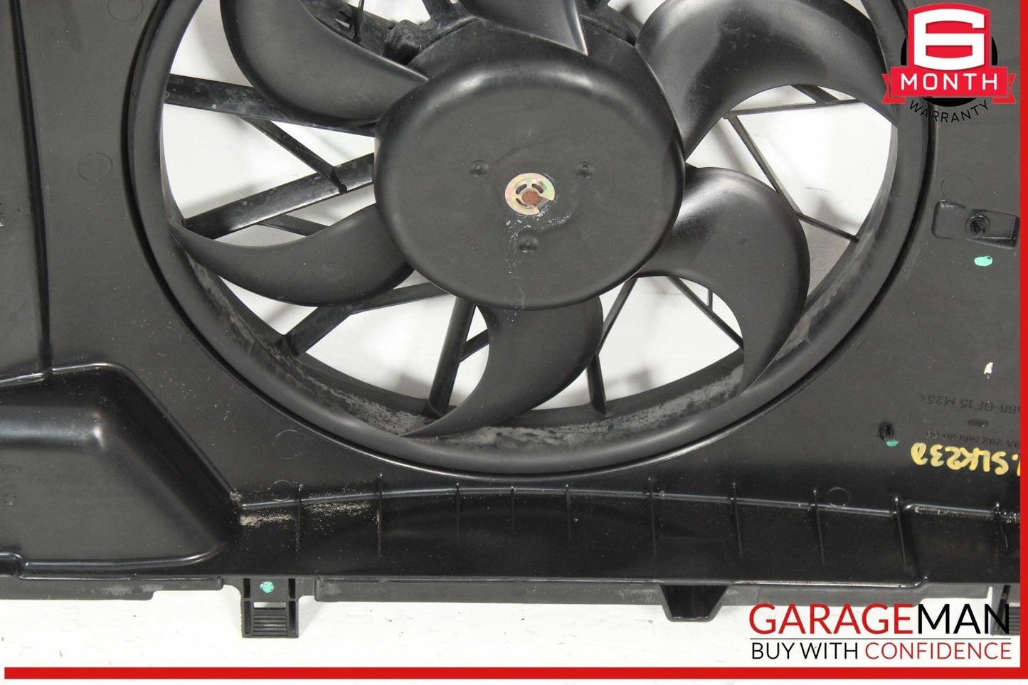 97-04 Mercedes R170 SLK230 C230 Engine Cooling Radiator Fan Motor Shroud Assy