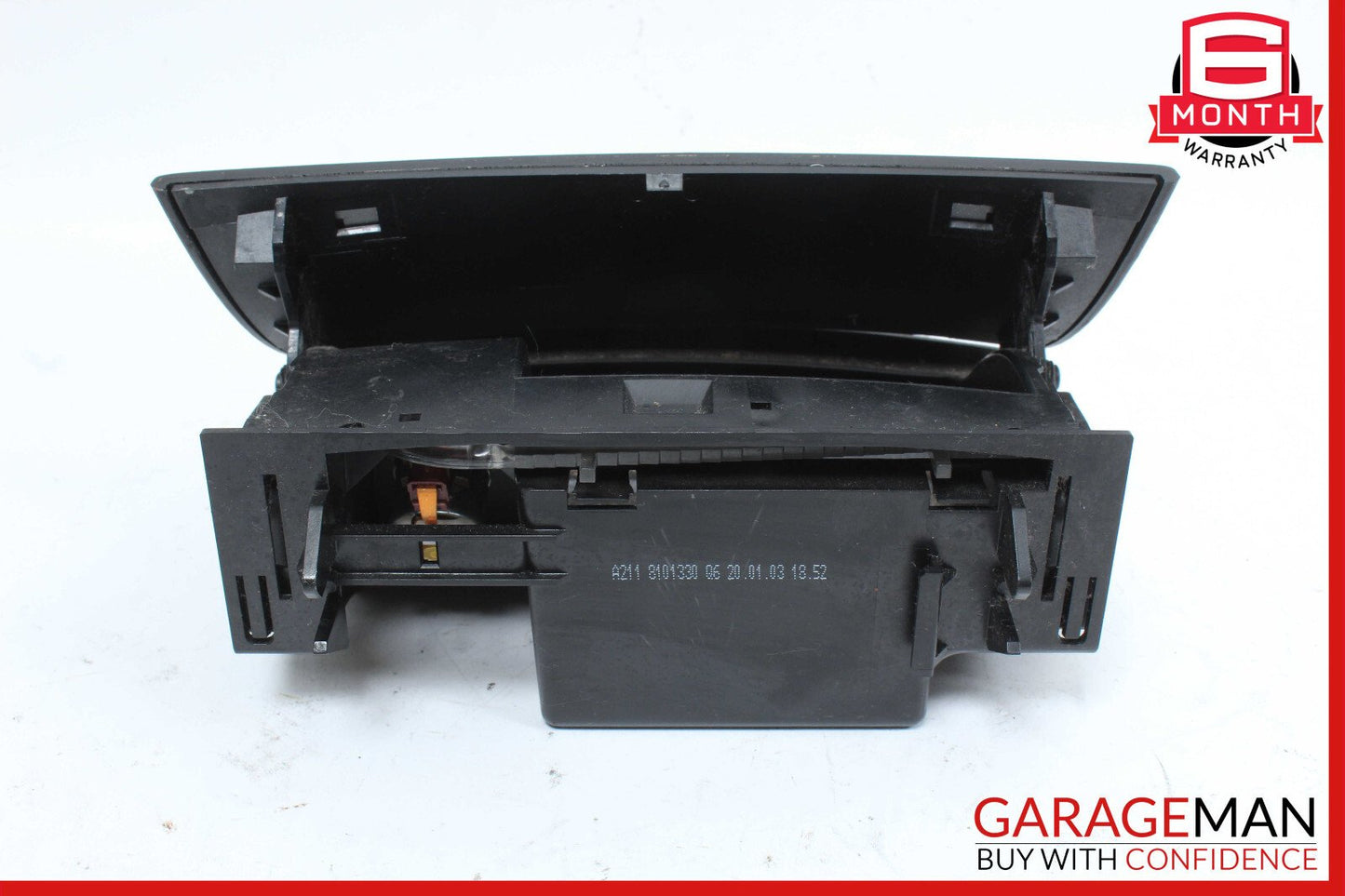 03-11 Mercedes W211 E320 CLS550 Center Pocket Ashtray Ash Tray 2118101330 Wood