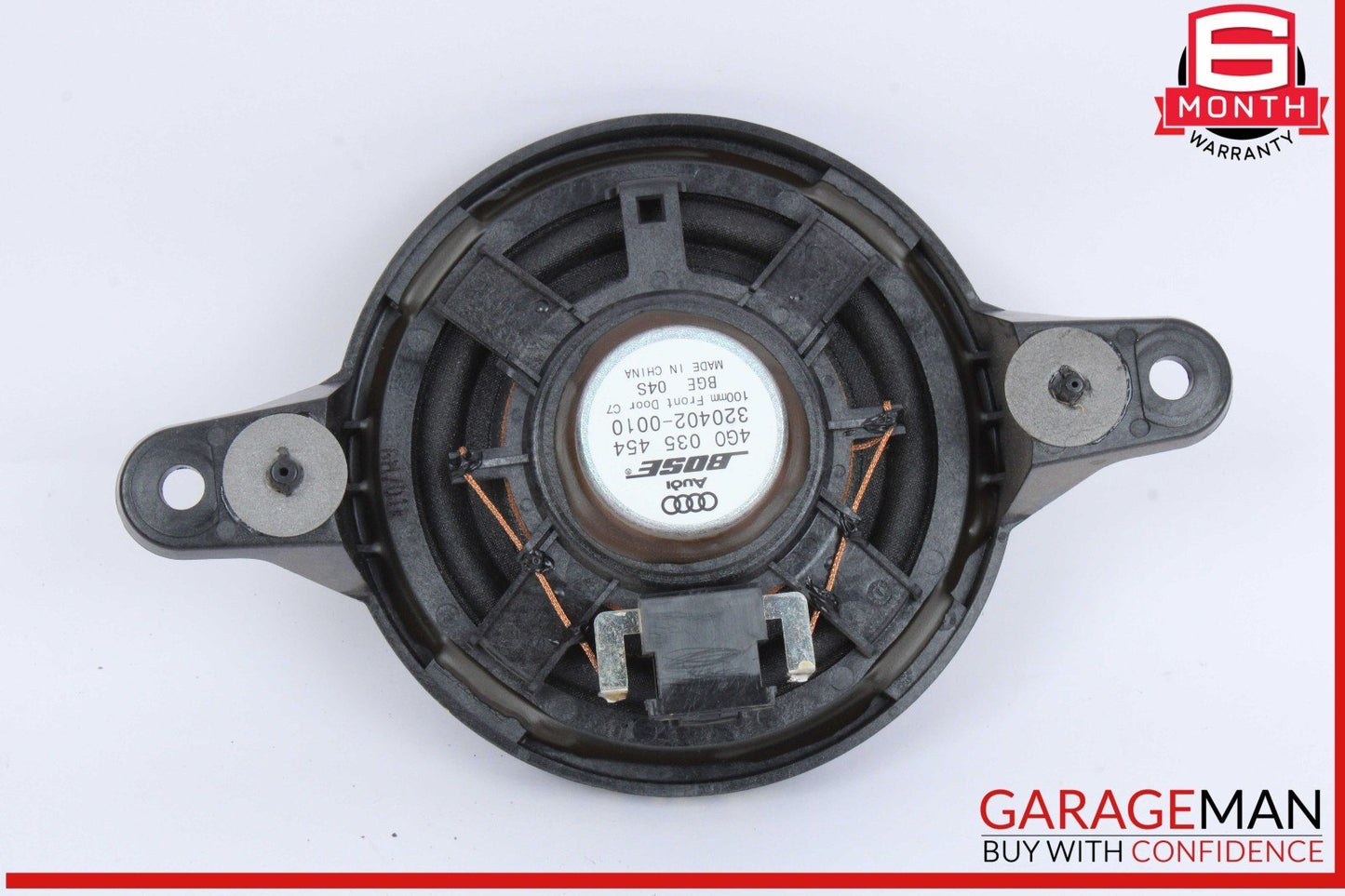 12-18 Audi A6 Front Left and Right Side Mid Range Door Audio Sound Speaker Set