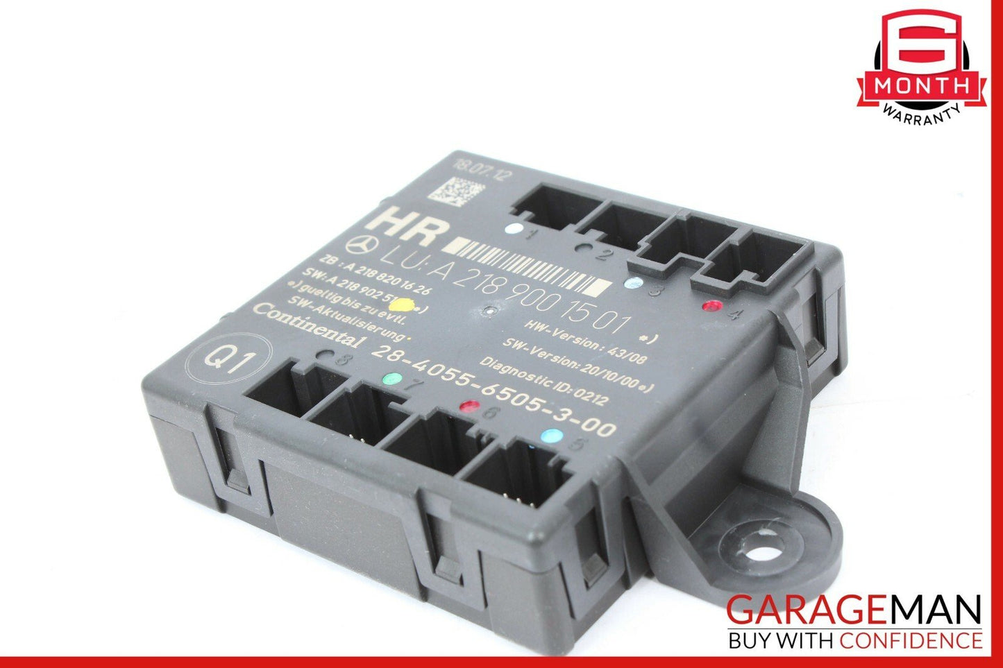 08-14 Mercedes W204 C300 C350 Rear Right Side Door Control Module 2189001501 OEM