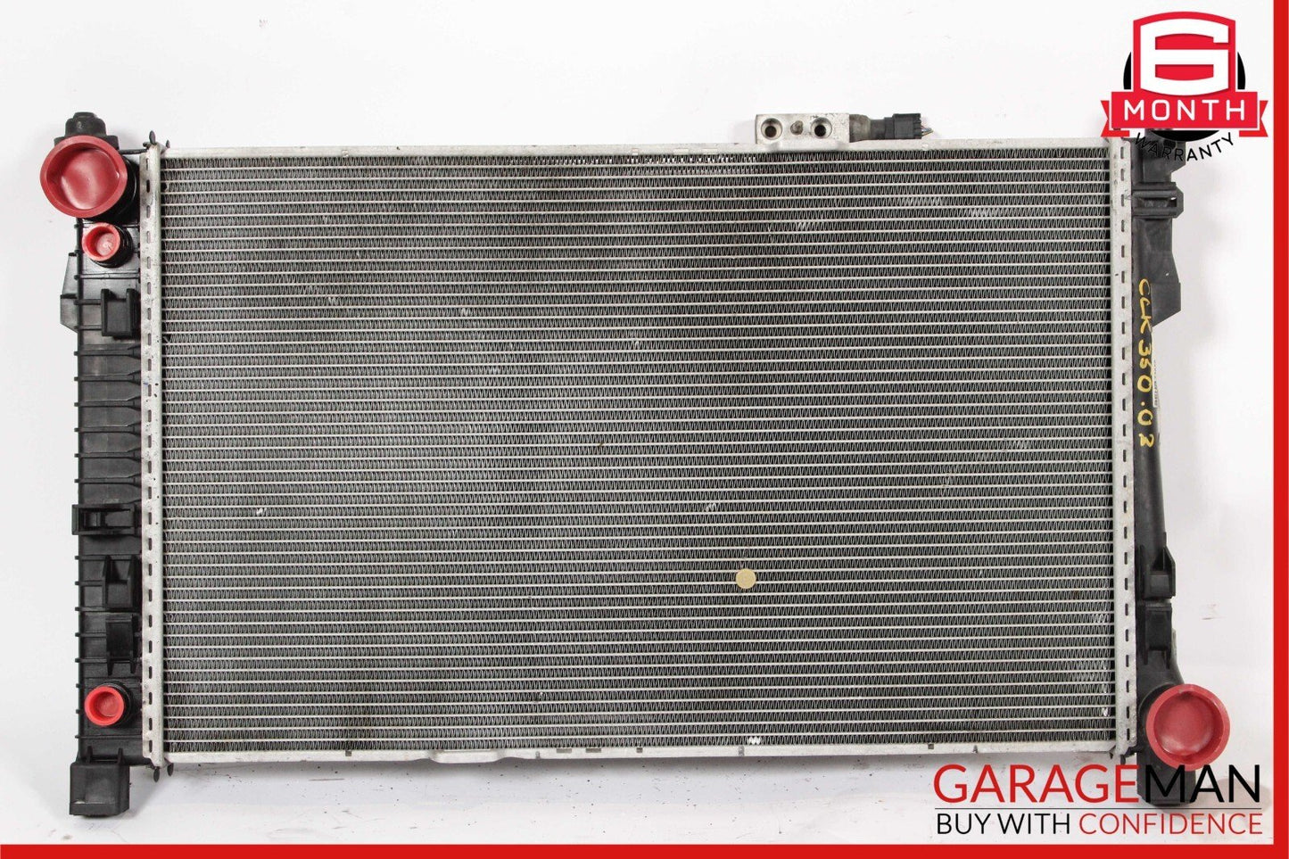 01-05 Mercedes W209 CLK320 C230 Engine Cooling Radiator AC A/C Condenser Assy