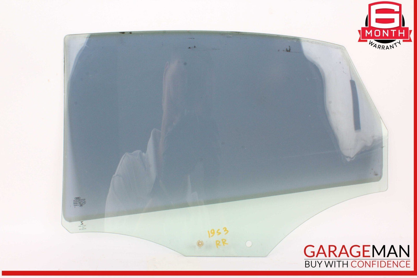 15-20 Audi S3 A3 Rear Right Passenger Side Door Window Glass 8V5845206 OEM