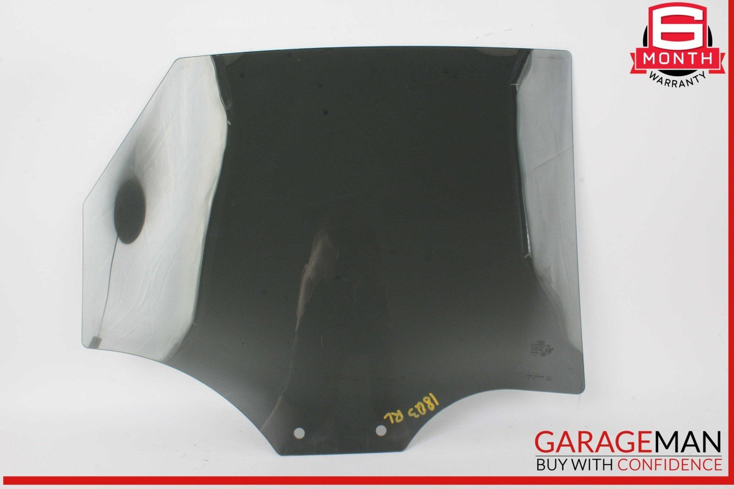 15-18 Audi Q3 Rear Left Driver Side Door Window Glass OEM