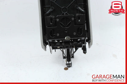 03-06 Mercedes R230 SL500 Center Console Arm Rest Armrest Storage Tray Grey