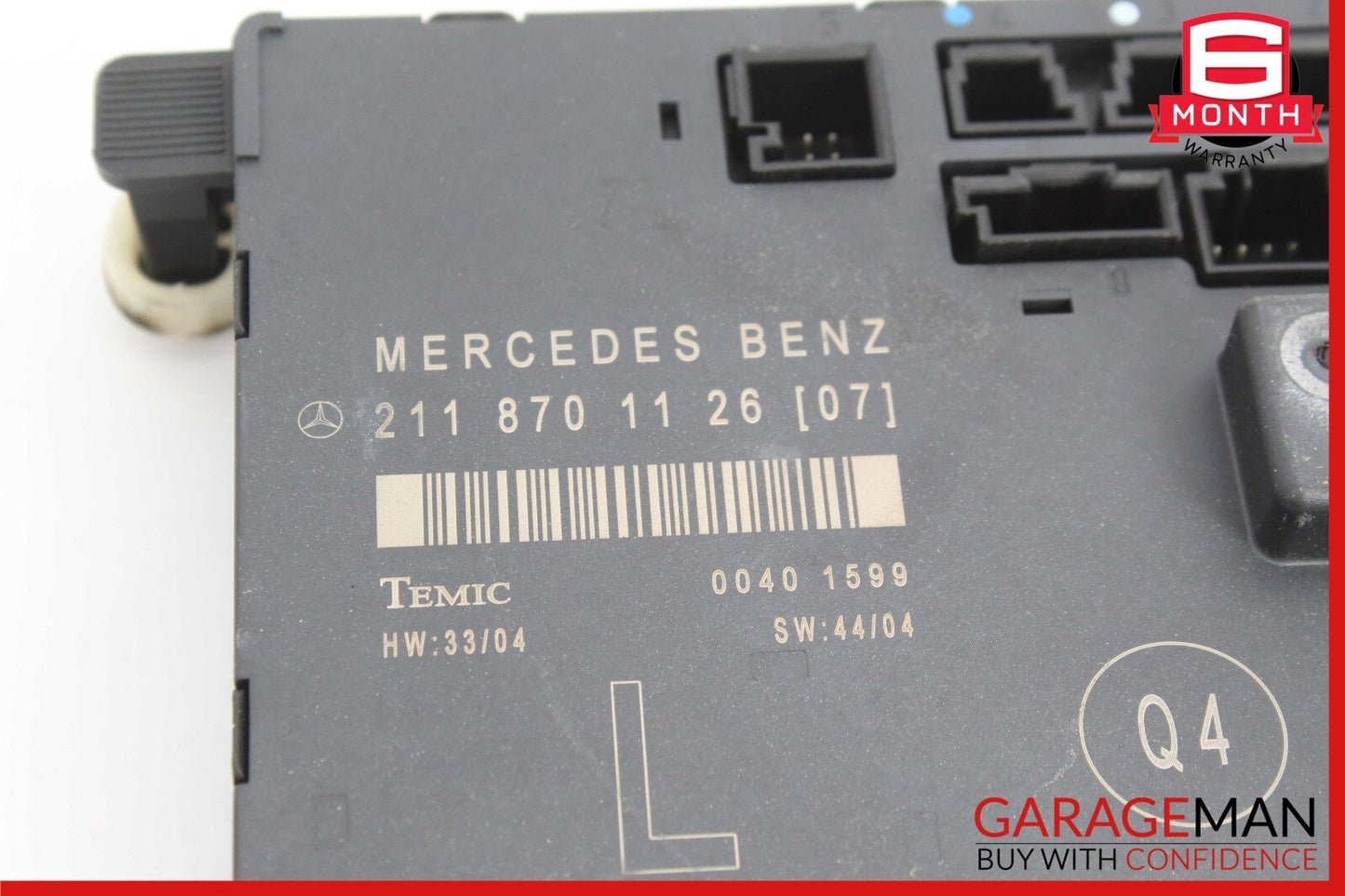 03-09 Mercedes W211 E500 E350 Front Left Driver Side Door Control Module OEM