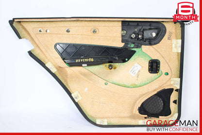 98-00 Mercedes W202 C230 Rear Right Side Interior Door Panel Black OEM