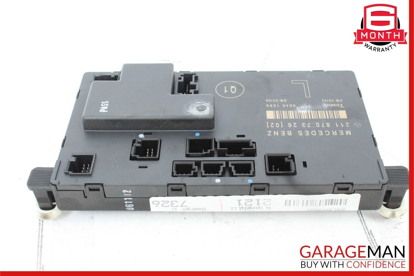 03-09 Mercedes W211 E350 E500 E63 AMG Front Left Side Door Control Module Unit
