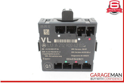 08-14 Mercedes W212 E350 Front Left Driver Side Door Control Module Unit OEM
