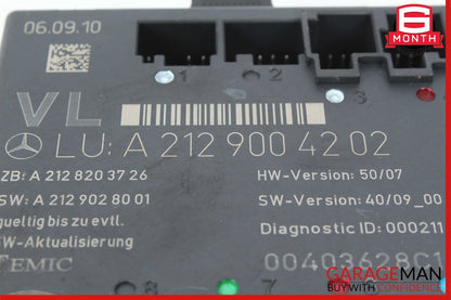 08-18 Mercedes W204 C300 SLK350 E400 Front Left Side Door Control Module OEM
