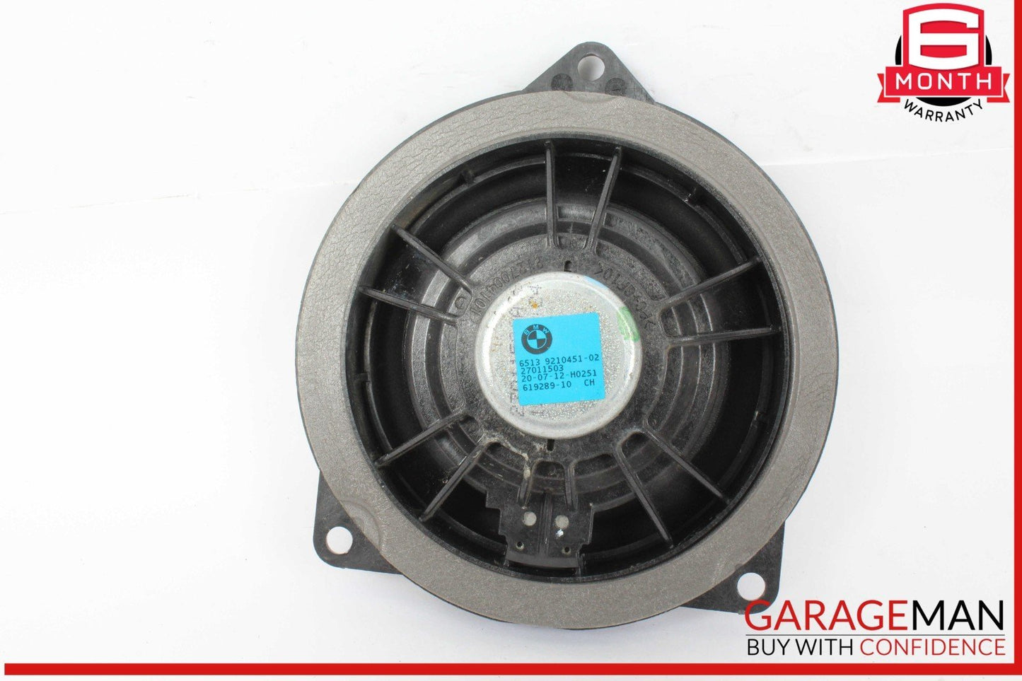 12-18 BMW 640i 650i Front or Rear Left and Right Side Door Audio Sound Speaker