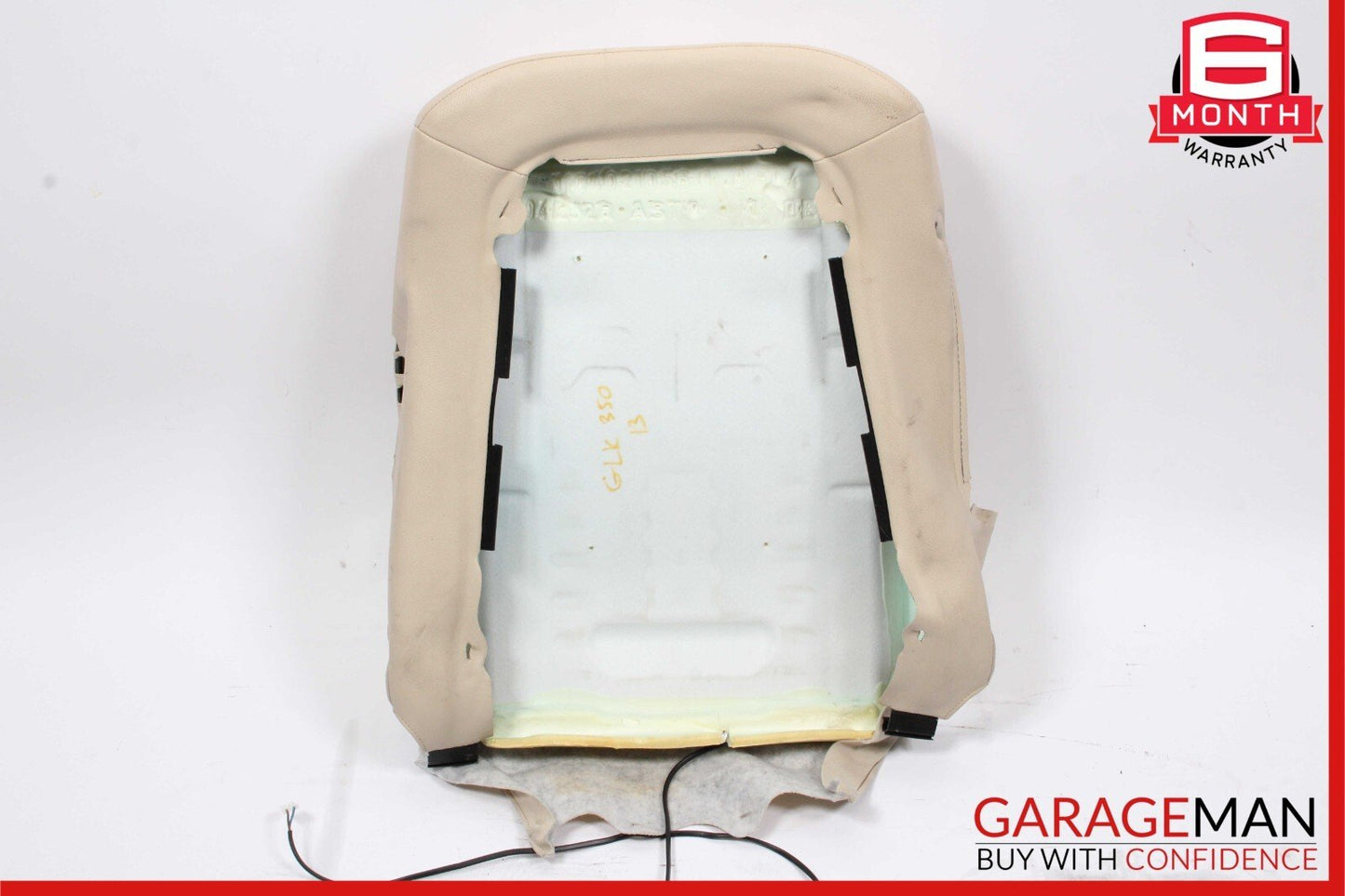 10-15 Mercedes X204 GLK350 Front Right Side Top Upper Seat Cushion Beige