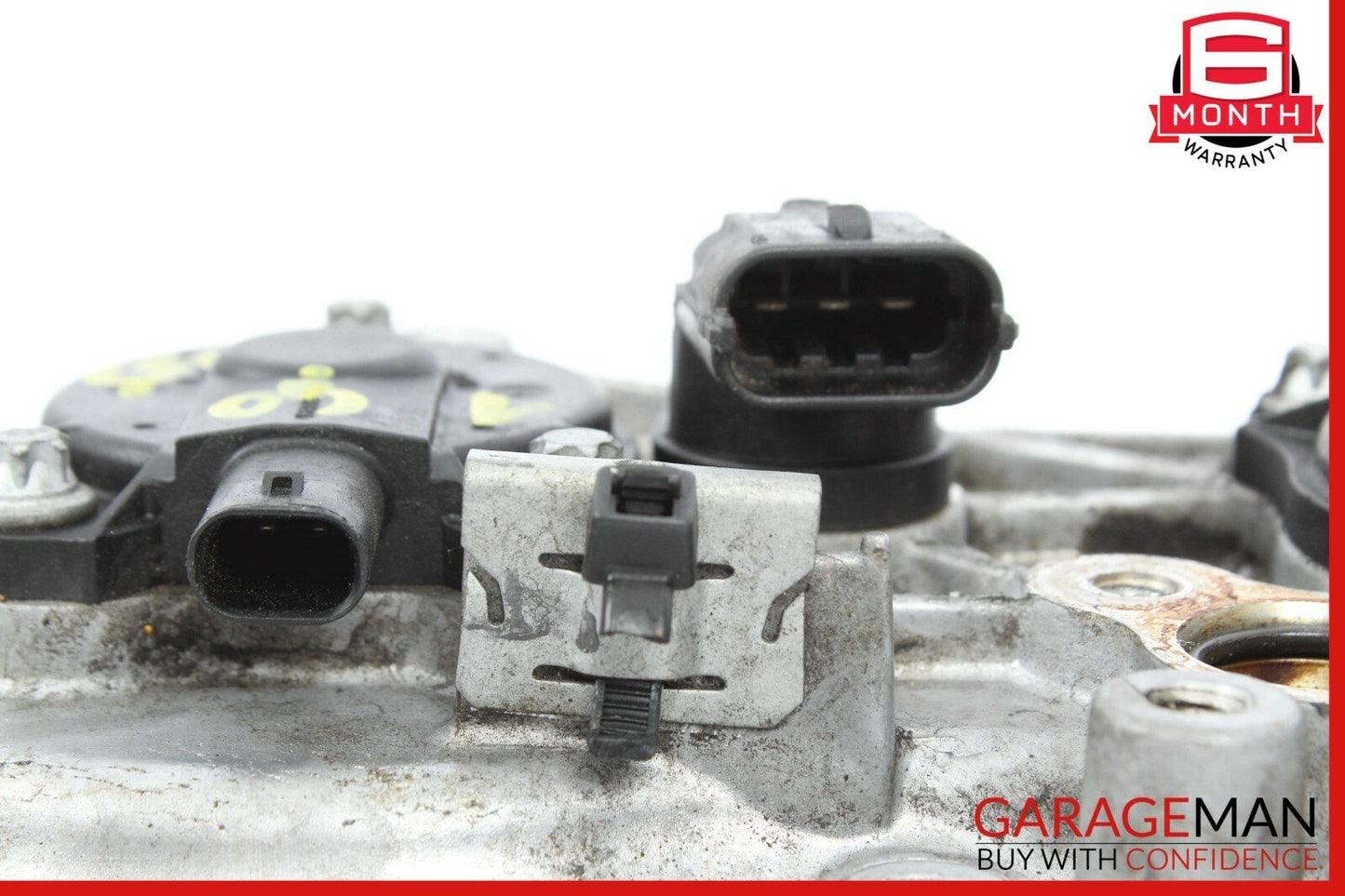06-10 Mercedes W221 S550 Front Left Engine Timing Chain Cover Plate OEM