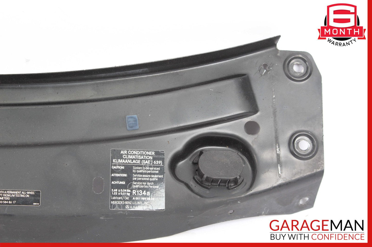 06-12 Mercedes X164 GL450 ML550 Upper Radiator Core Tie Bar Support OEM