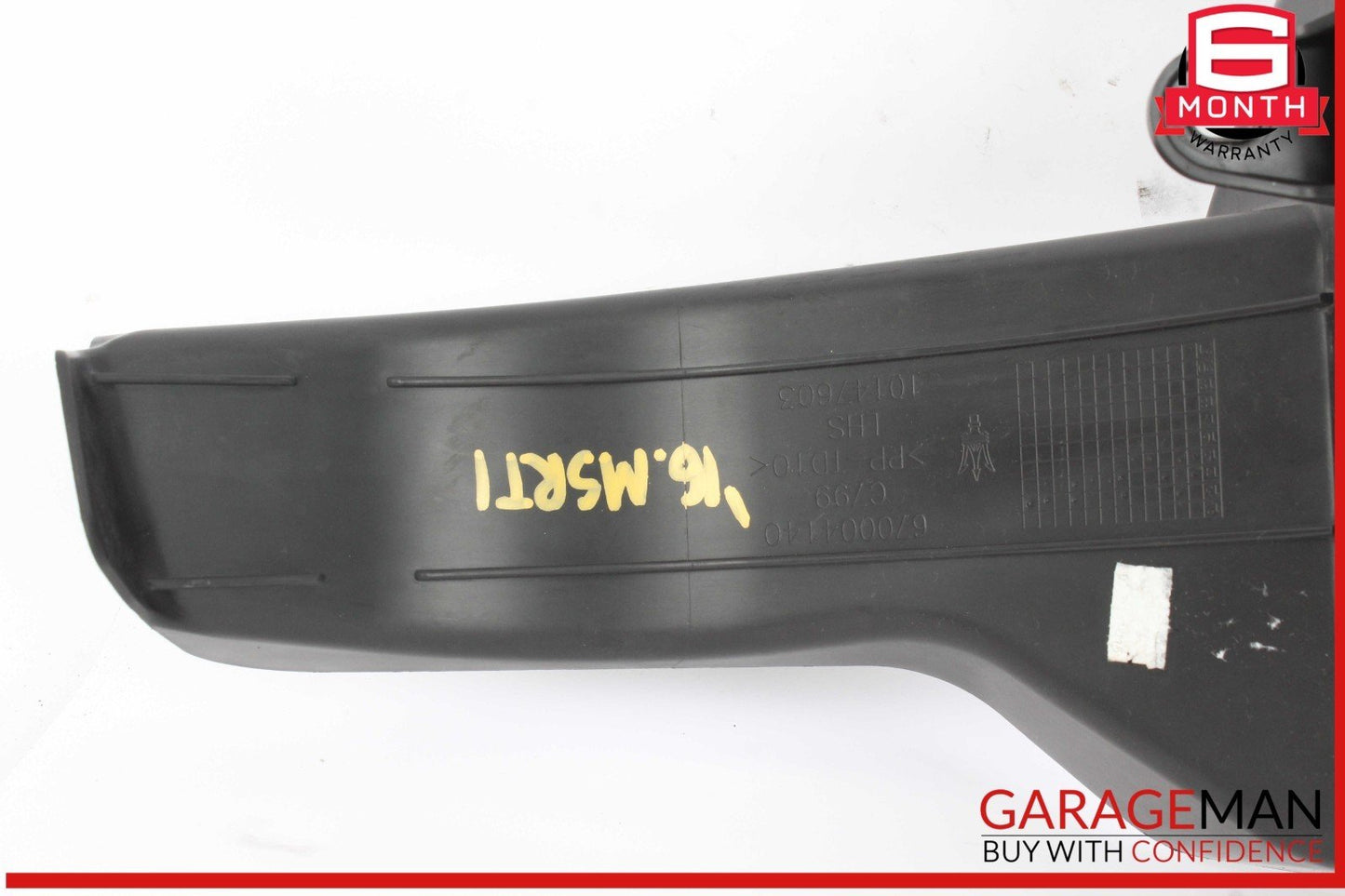 14-18 Maserati Ghibli M157 Front Left Side Intercooler Duct Shroud 670004140 OEM