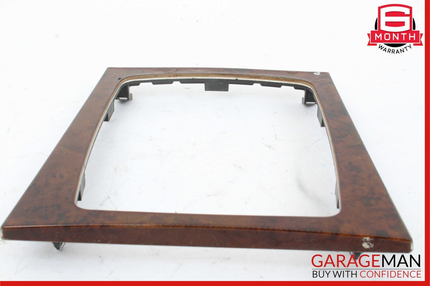 08-15 Mercedes W204 C280 C350 Center Console Gear Shift Trim Bezel Cover Wood