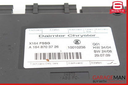 07-16 Mercedes X164 GL550 GL450 Third Seat Row Power Folding Control Module