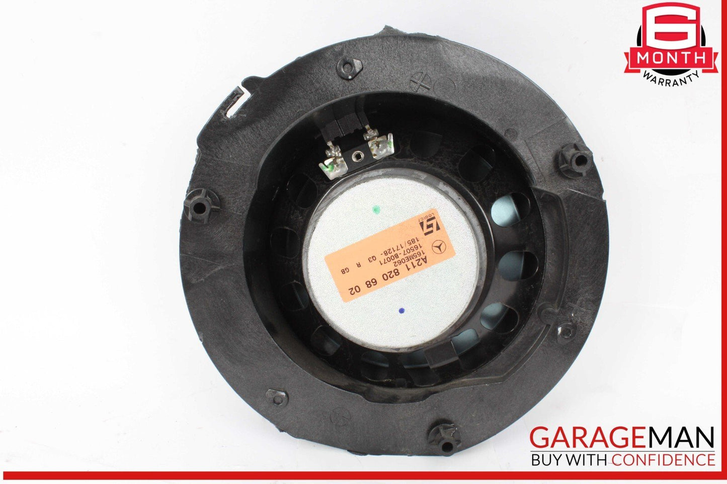07-09 Mercedes W211 E350 Rear Right & Left Side Door Audio Speakers Set of 2 OEM