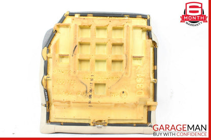 07-14 Mercedes W216 CL550 Rear Left Bottom Lower Seat Cushion Beige