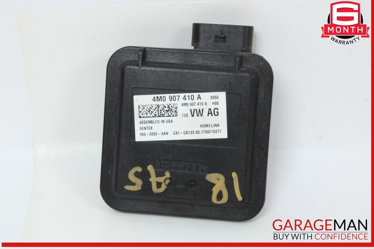 18-24 Audi A5 A4 S5 RS5 Q5 Homelink Garage Door Opener Control Module Unit OEM