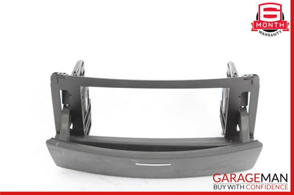07-13 Mercedes W221 S400 S450 Center Console Dashboard CD Player Cover Black OEM