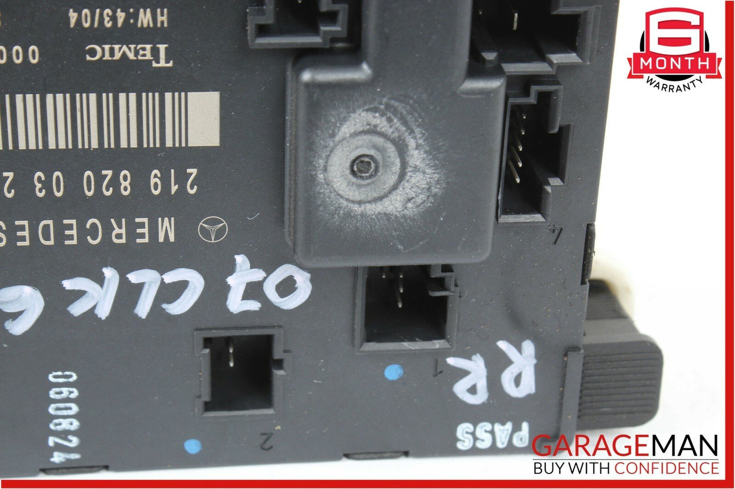 06-11 Mercedes W219 CLS500 CLS63 AMG Rear Right Door Computer Controller Module