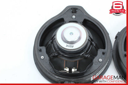 06-15 Mercedes W204 C250 C300 Rear Right & Left Side Door Sound Speakers Set OEM