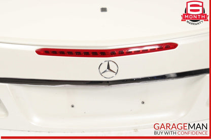 11-17 Mercedes W207 E350 E550 Convertible Rear Trunk Lid Deck Shell Panel OEM