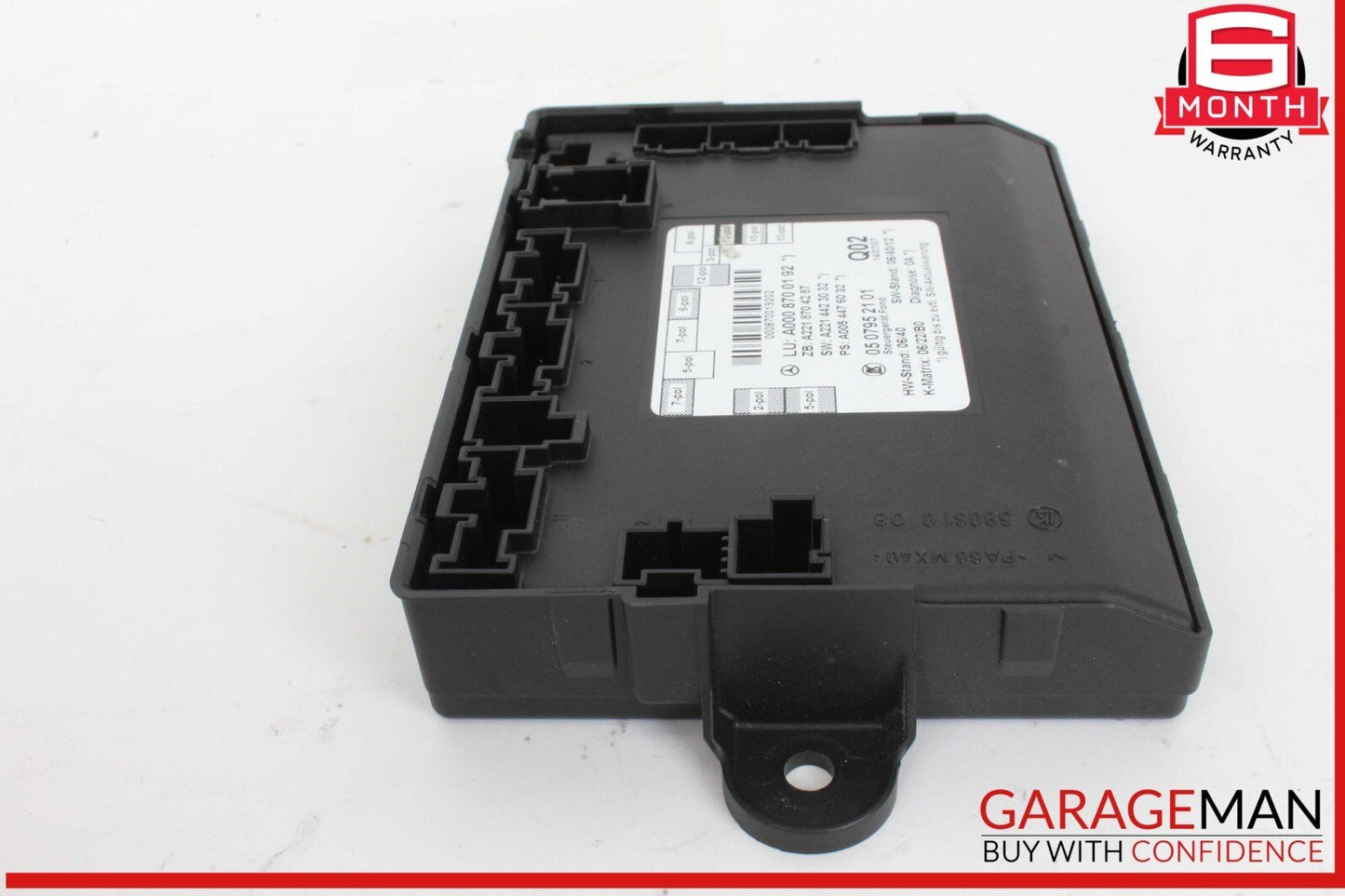 07-13 Mercedes W221 S550 S400 Rear Right / Left Side Door Controller Module Unit