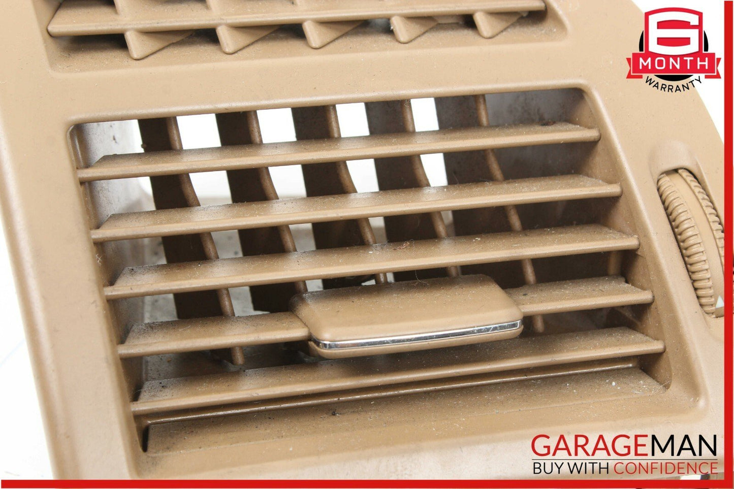 07-13 Mercedes W221 S550 Front Left Driver Side Dash AC A/C Air Vent Trim Brown