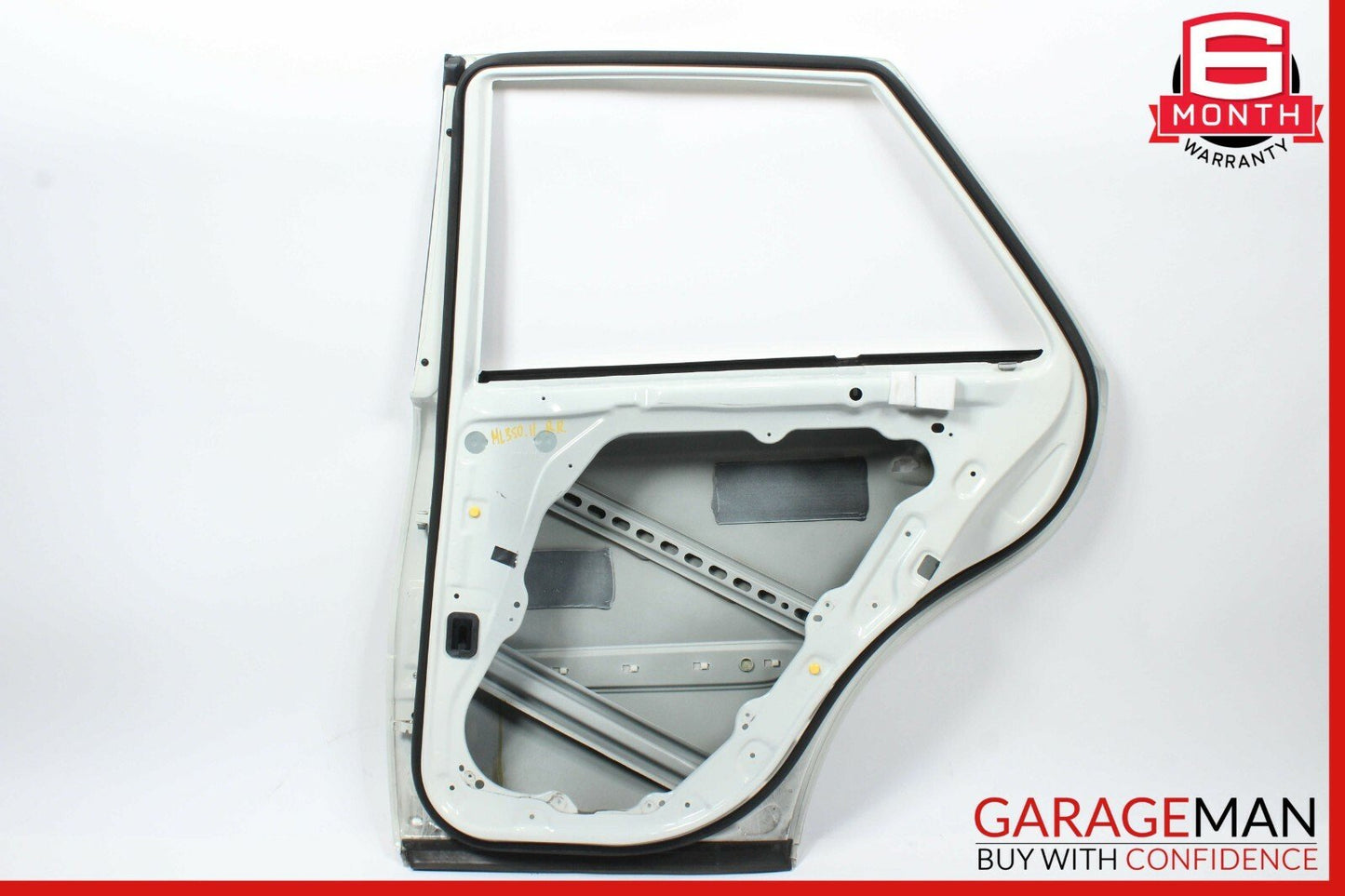 06-12 Mercedes ML350 ML500 GL550 Rear Right Side Exterior Door Shell White OEM