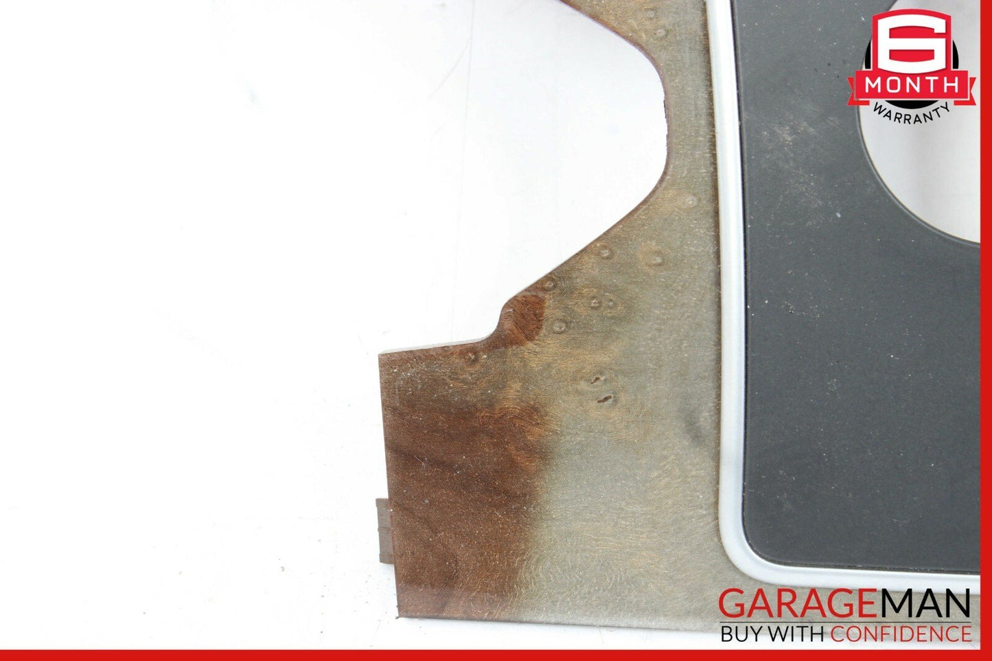 10-13 Mercedes W212 E350 E400 E550 Center Console Switch Trim Bezel Wood OEM
